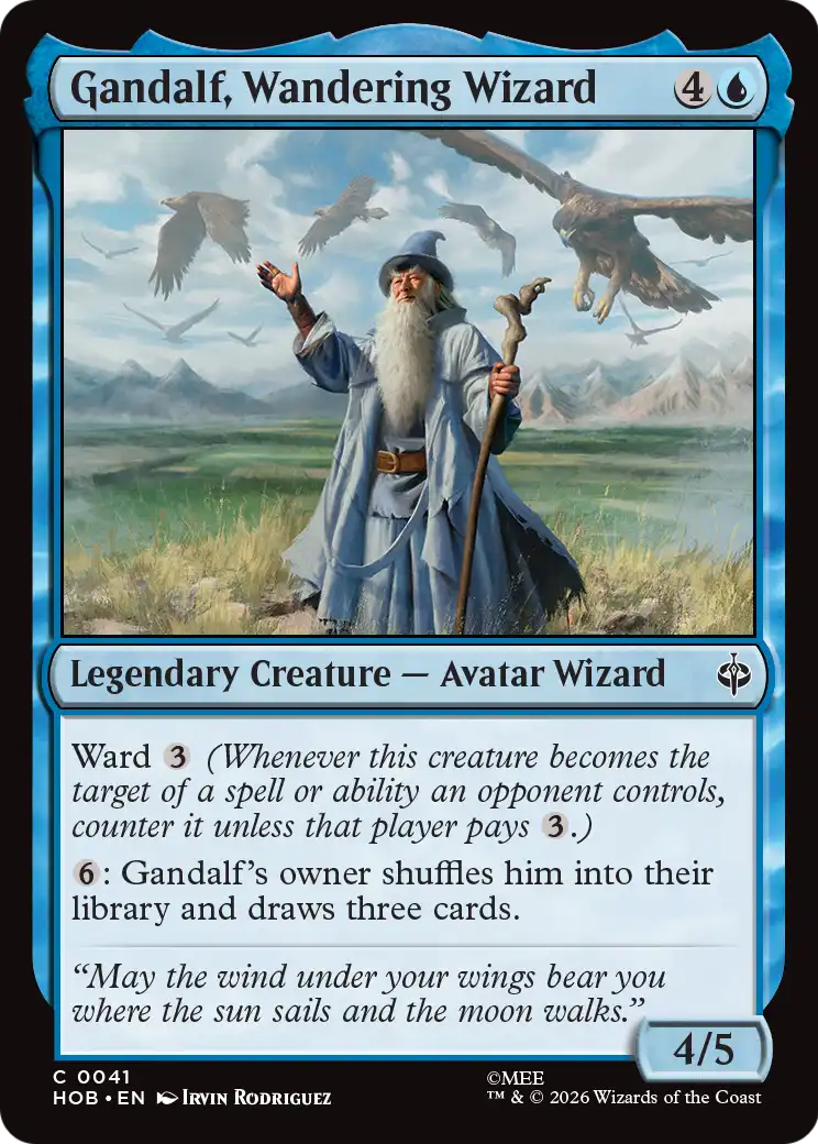 Gandalf, Wandering Wizard [The Hobbit] | Boutique FDB TCG
