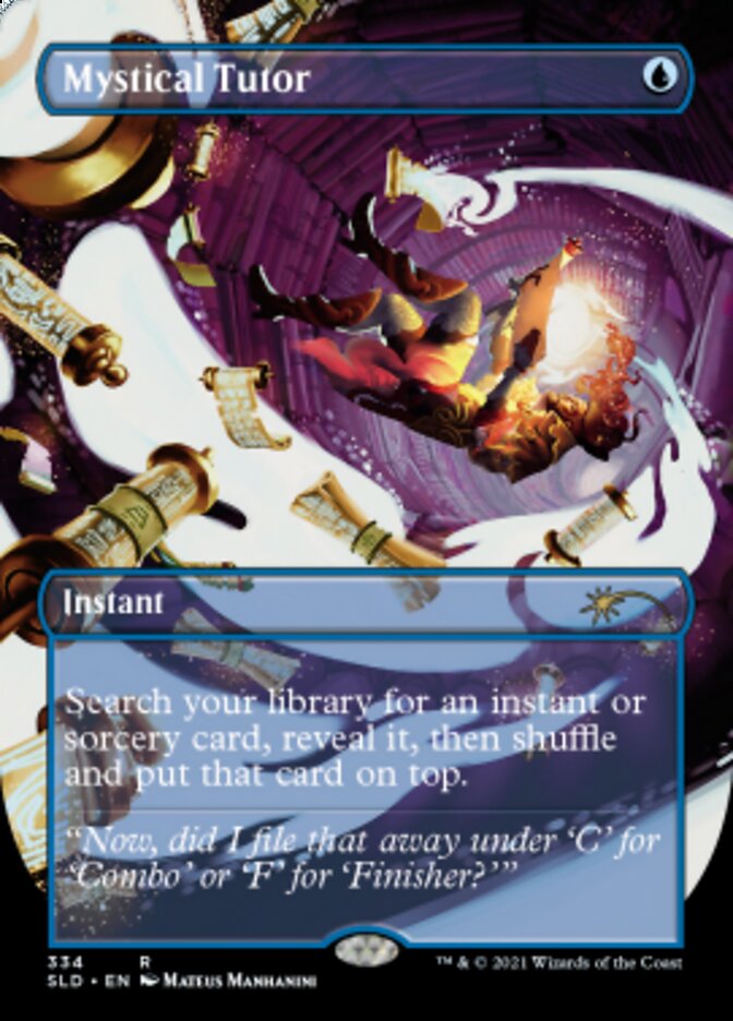 Mystical Tutor (Borderless) [Secret Lair Drop Series] | Boutique FDB TCG