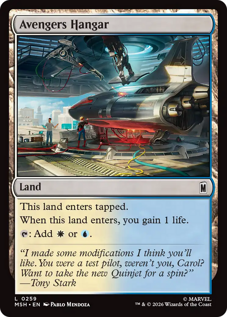 Avengers Hangar [Marvel Super Heroes] | Boutique FDB TCG