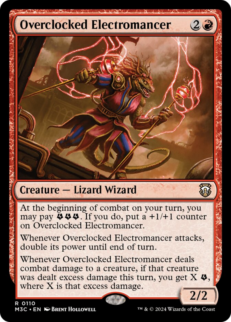 Overclocked Electromancer [Modern Horizons 3 Commander] | Boutique FDB TCG