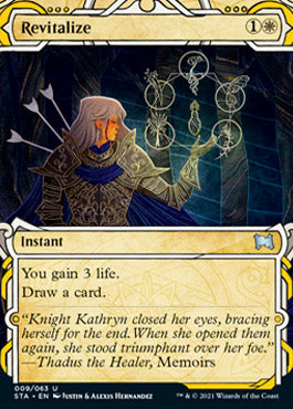 Revitalize (Foil Etched) [Strixhaven: Mystical Archive] | Boutique FDB TCG