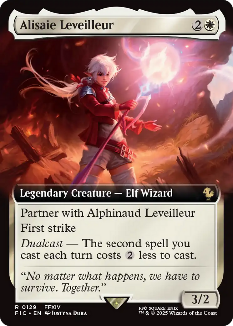 Alisaie Leveilleur (Extended Art) [FINAL FANTASY Commander] | Boutique FDB TCG