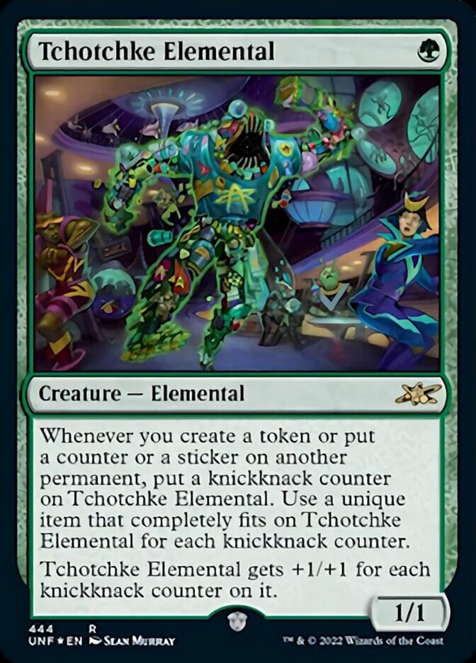 Tchotchke Elemental (Galaxy Foil) [Unfinity] | Boutique FDB TCG