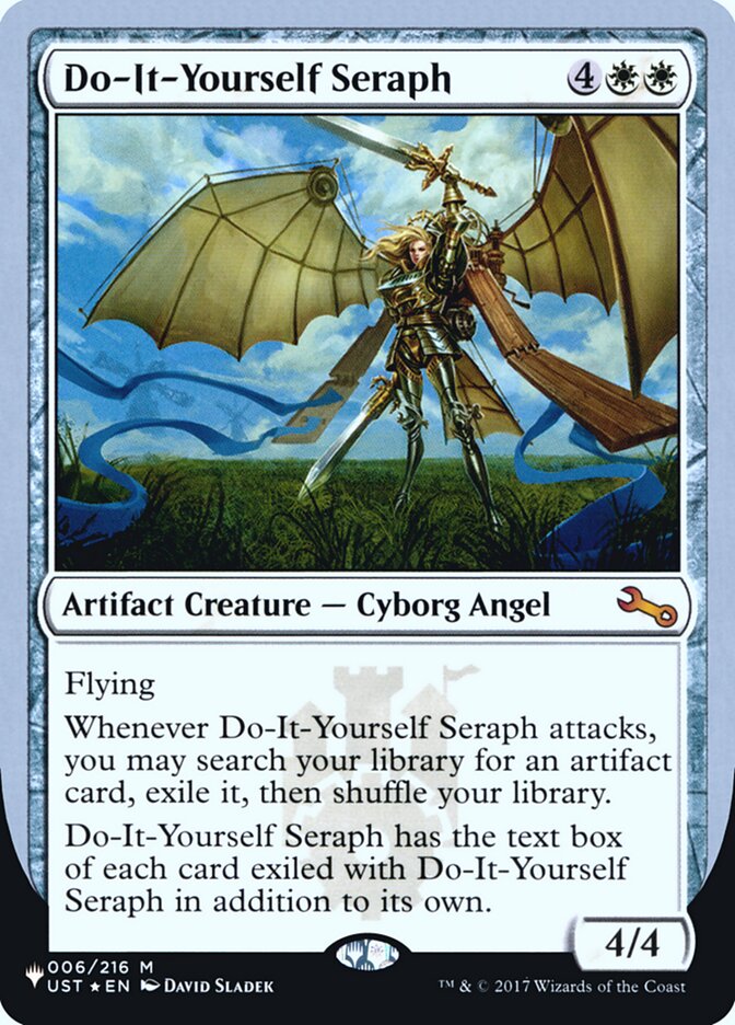 Do-It-Yourself Seraph (Unfinity Foil Edition) [The List] | Boutique FDB TCG