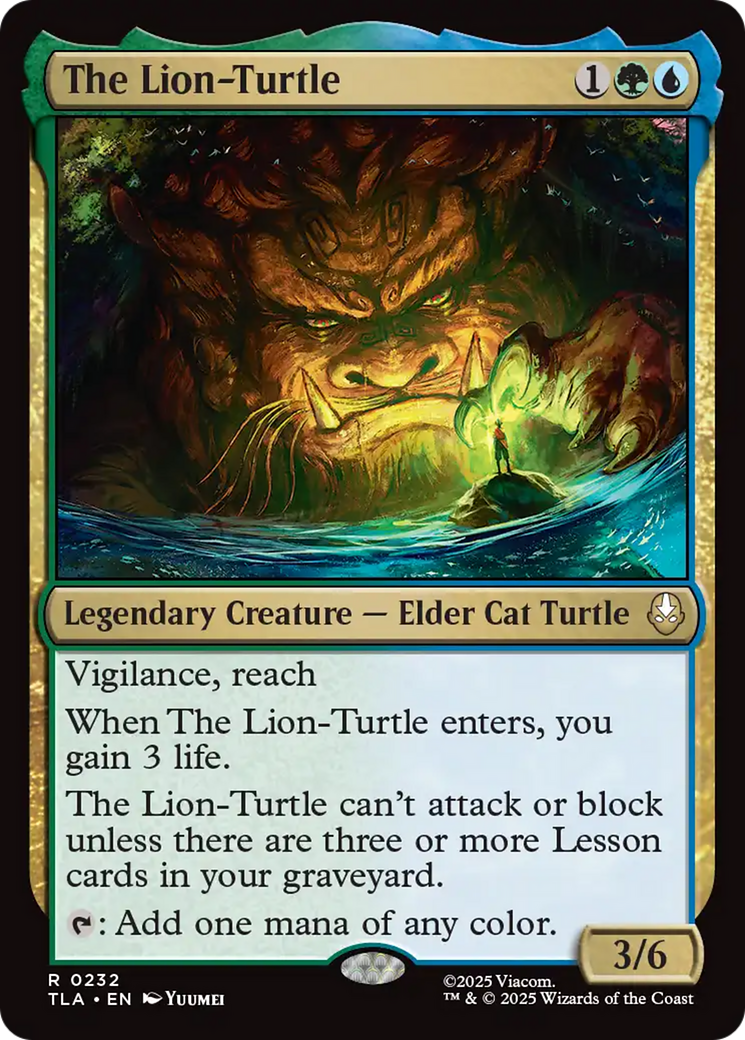 The Lion-Turtle [Avatar: The Last Airbender] | Boutique FDB TCG