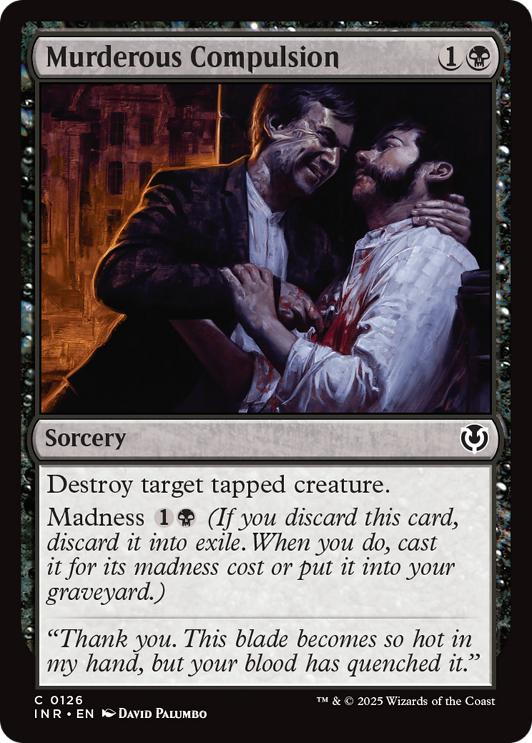 Murderous Compulsion [Innistrad Remastered] | Boutique FDB TCG