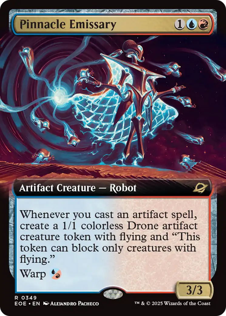 Pinnacle Emissary (Extended Art) [Edge of Eternities] | Boutique FDB TCG