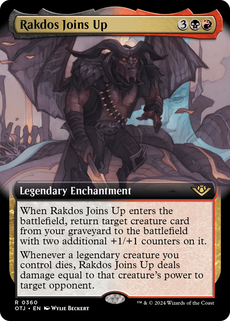 Rakdos Joins Up (Extended Art) [Outlaws of Thunder Junction] | Boutique FDB TCG