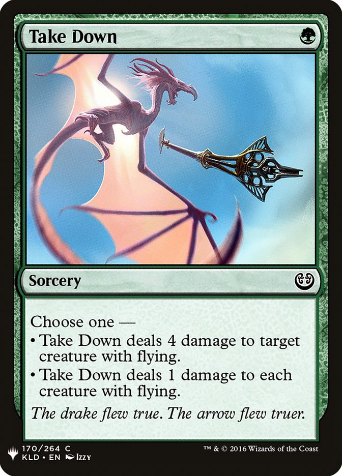 Take Down [Mystery Booster] | Boutique FDB TCG