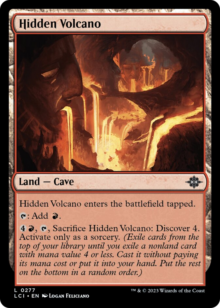 Hidden Volcano [The Lost Caverns of Ixalan] | Boutique FDB TCG