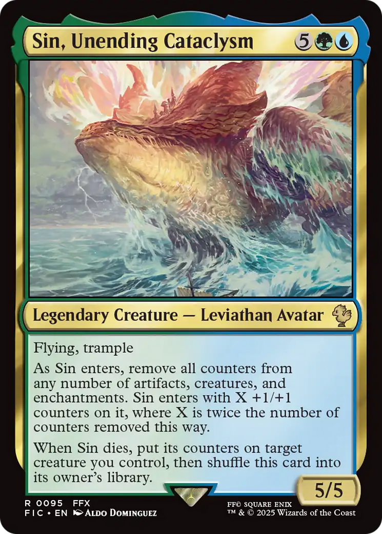 Sin, Unending Cataclysm [FINAL FANTASY Commander] | Boutique FDB TCG