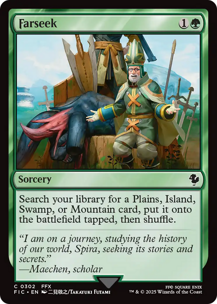 Farseek [FINAL FANTASY Commander] | Boutique FDB TCG