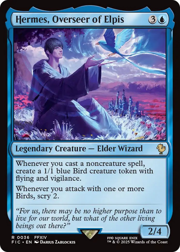 Hermes, Overseer of Elpis [FINAL FANTASY Commander] | Boutique FDB TCG
