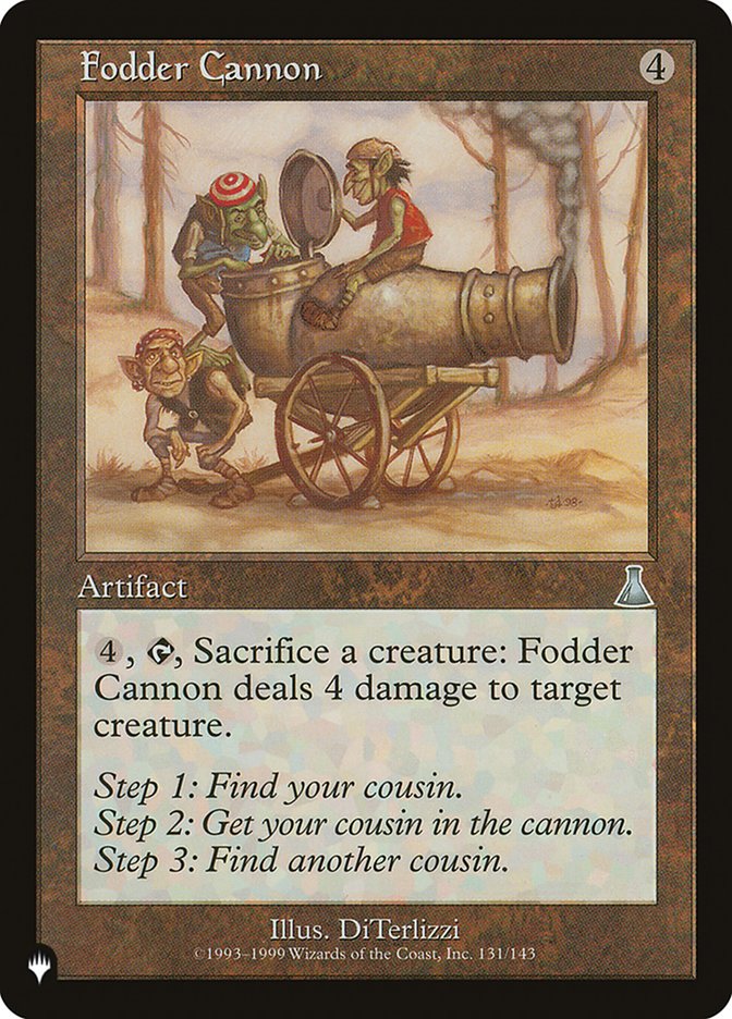 Fodder Cannon [The List] | Boutique FDB TCG