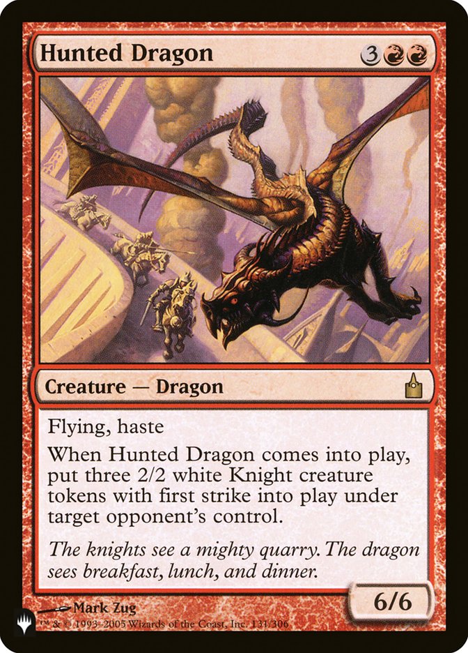 Hunted Dragon [The List] | Boutique FDB TCG