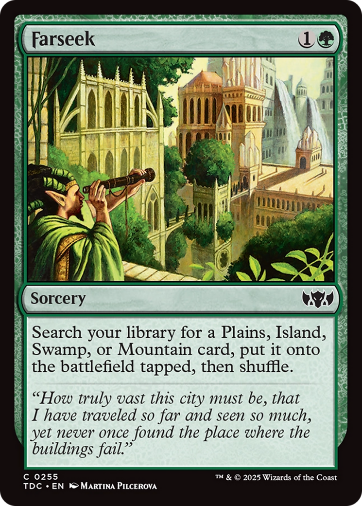 Farseek [Tarkir: Dragonstorm Commander] | Boutique FDB TCG