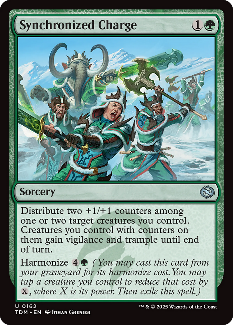 Synchronized Charge [Tarkir: Dragonstorm] | Boutique FDB TCG