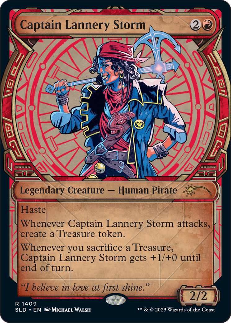 Captain Lannery Storm [Secret Lair Drop Series] | Boutique FDB TCG