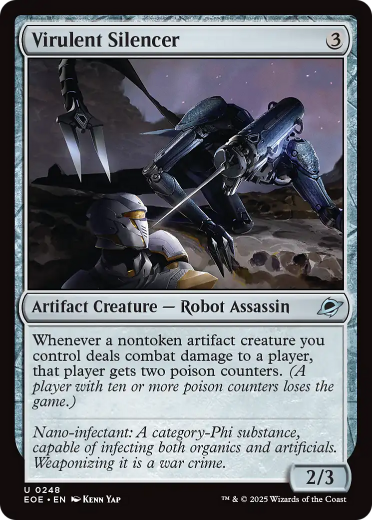 Virulent Silencer [Edge of Eternities] | Boutique FDB TCG