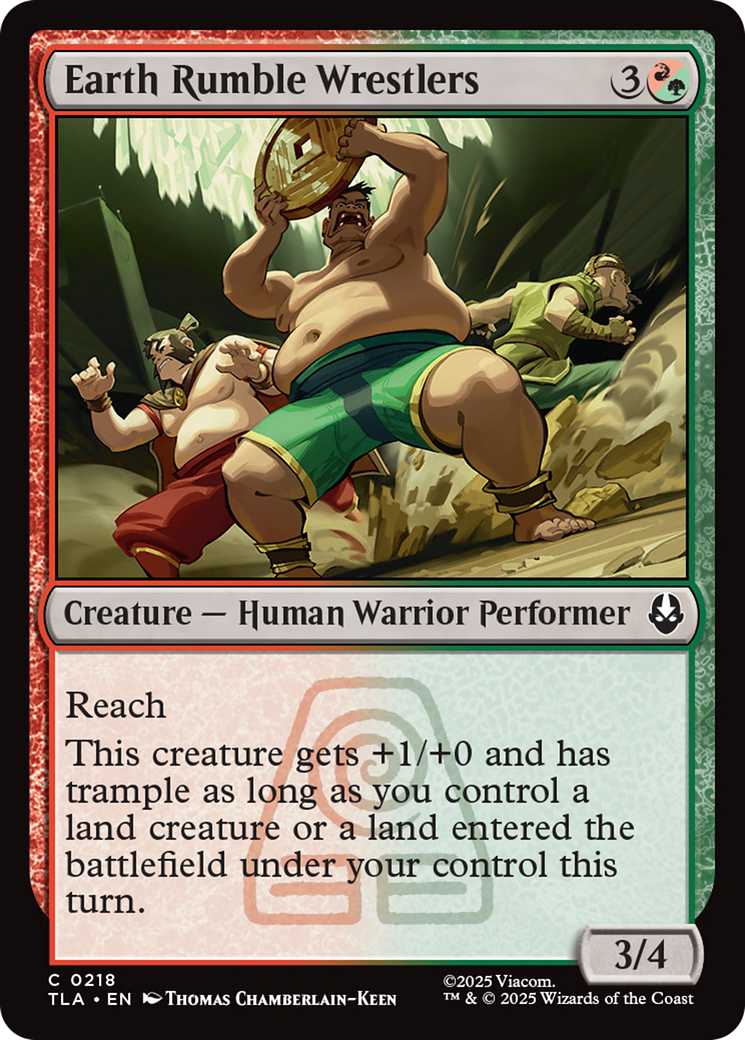 Earth Rumble Wrestlers [Avatar: The Last Airbender] | Boutique FDB TCG