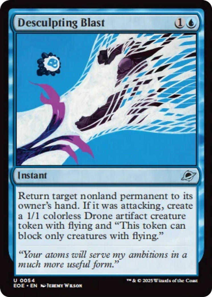 Desculpting Blast [Edge of Eternities] | Boutique FDB TCG