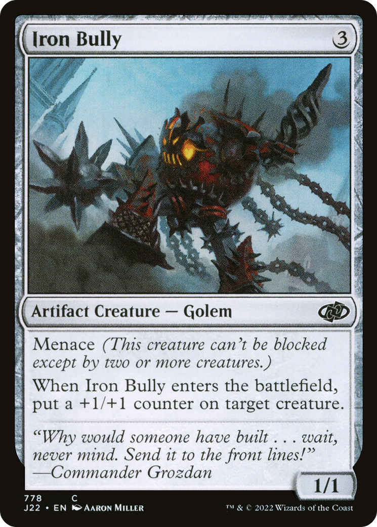 Iron Bully [Jumpstart 2022] | Boutique FDB TCG