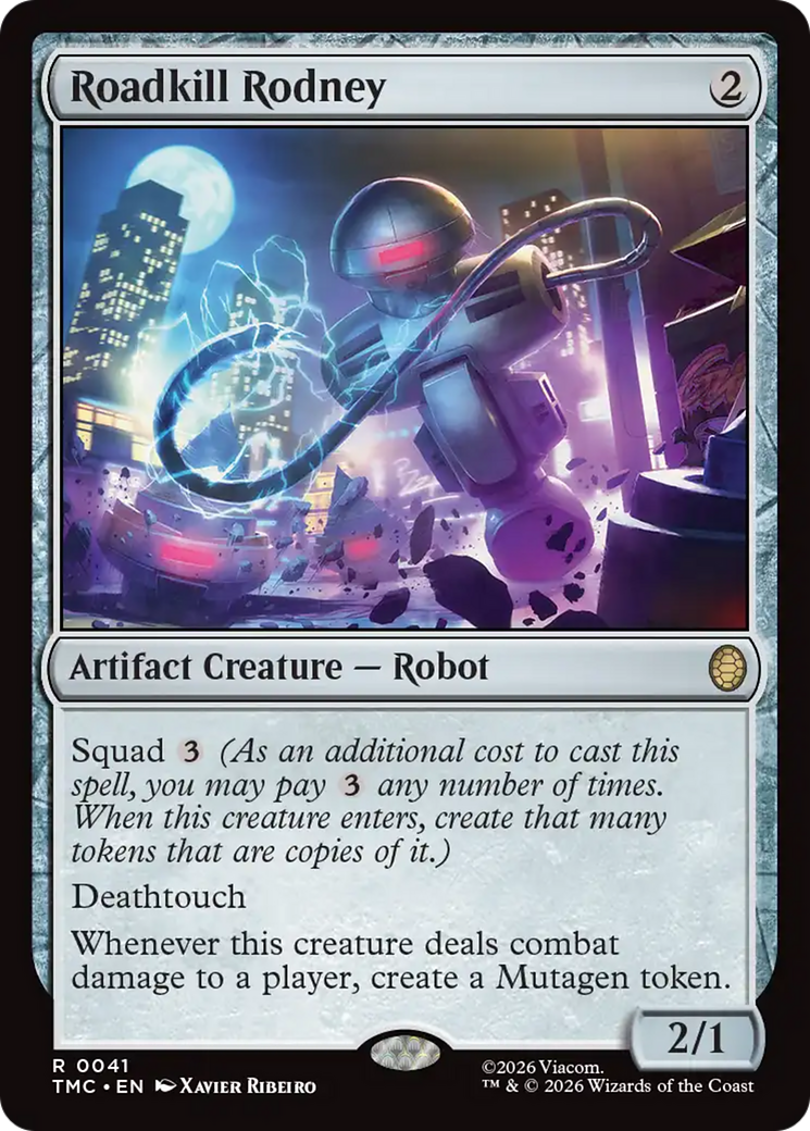 Roadkill Rodney [Teenage Mutant Ninja Turtles Commander] | Boutique FDB TCG