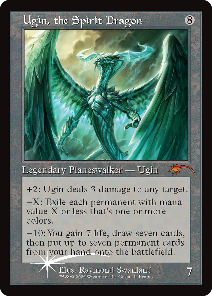 Ugin, the Spirit Dragon (Retro Frame) [Secret Lair Drop Series] | Boutique FDB TCG