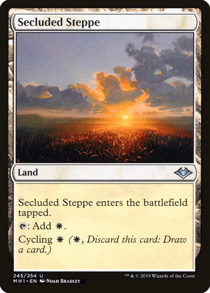 Secluded Steppe [Modern Horizons] | Boutique FDB TCG