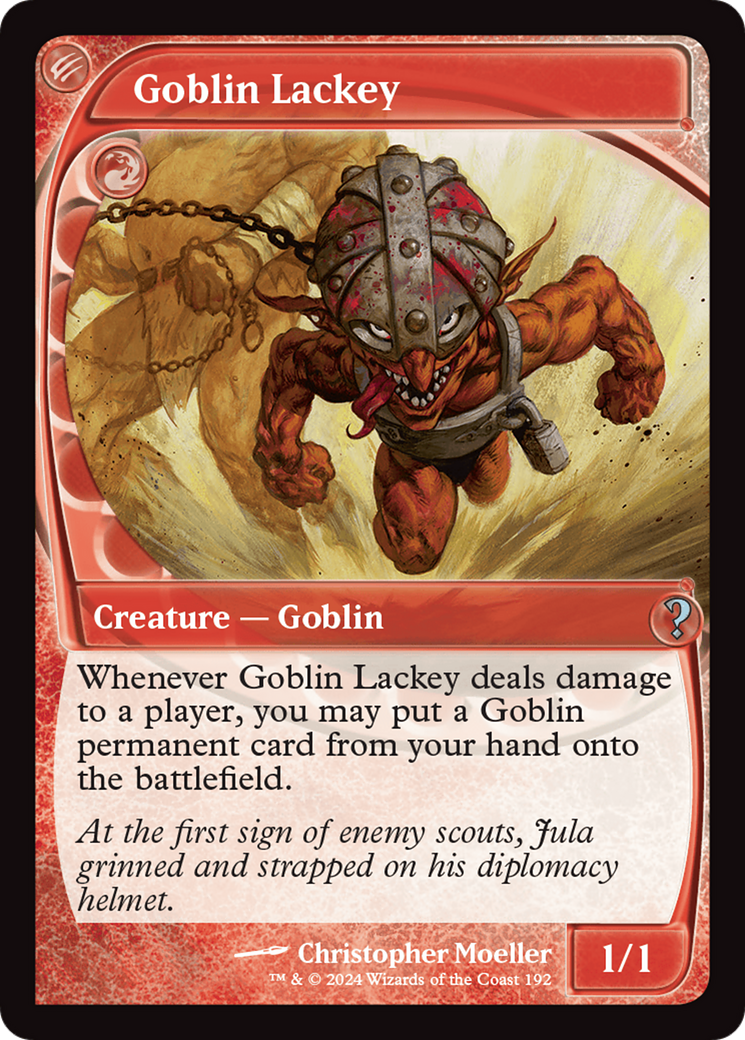 Goblin Lackey (Future Sight) [Mystery Booster 2] | Boutique FDB TCG