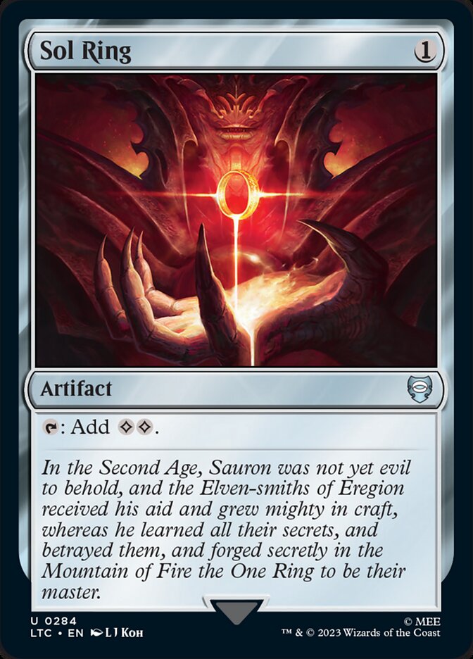 Sol Ring [The Lord of the Rings: Tales of Middle-Earth Commander] | Boutique FDB TCG