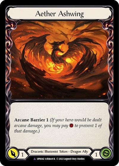 Ash // Aether Ashwing (Marvel) [UPR043/UPR042] (Uprising)  Cold Foil | Boutique FDB TCG