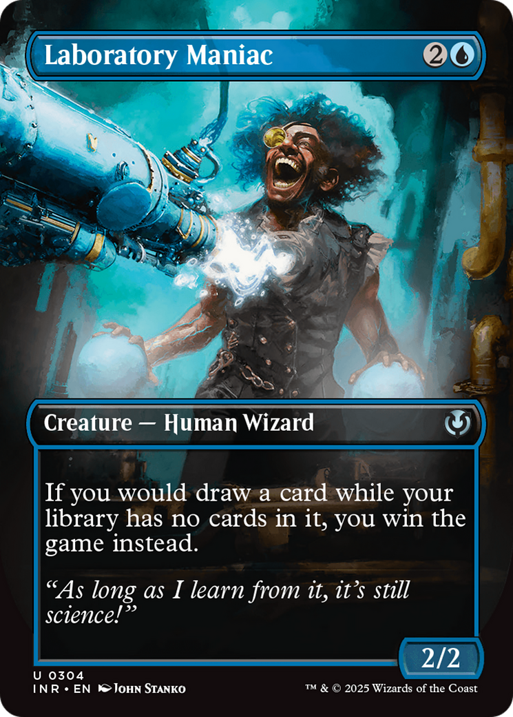 Laboratory Maniac (Borderless) [Innistrad Remastered] | Boutique FDB TCG