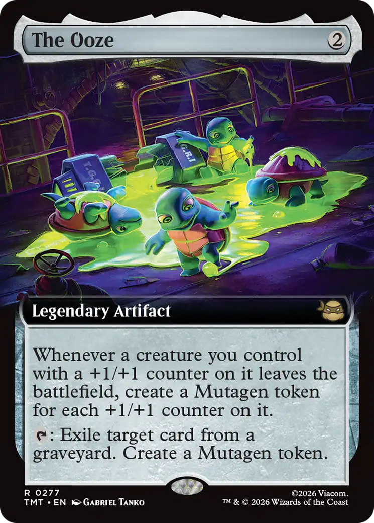 The Ooze (Extended Art) [Teenage Mutant Ninja Turtles] | Boutique FDB TCG