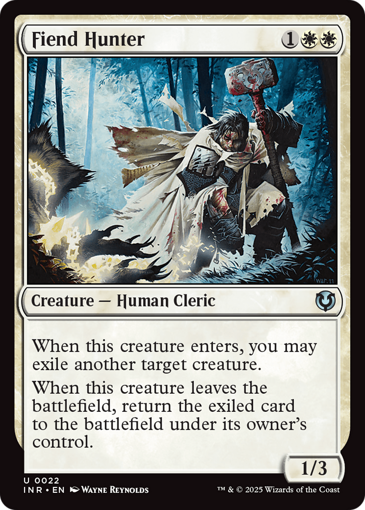 Fiend Hunter [Innistrad Remastered] | Boutique FDB TCG