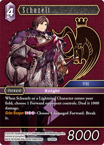 Schuzelt [Opus XIV: Crystal Abyss] | Boutique FDB TCG