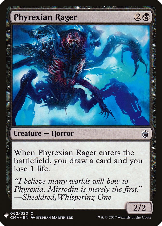 Phyrexian Rager [Mystery Booster] | Boutique FDB TCG