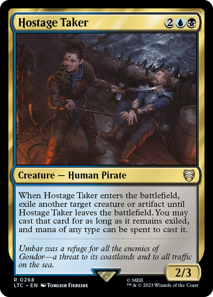 Hostage Taker [The Lord of the Rings: Tales of Middle-Earth Commander] | Boutique FDB TCG