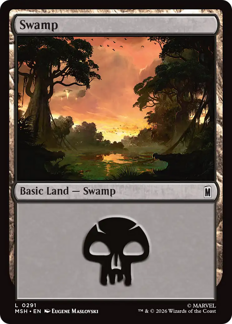 Swamp (0291) [Marvel Super Heroes] | Boutique FDB TCG