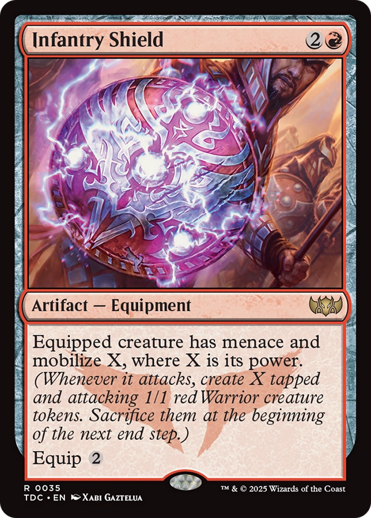 Infantry Shield [Tarkir: Dragonstorm Commander] | Boutique FDB TCG