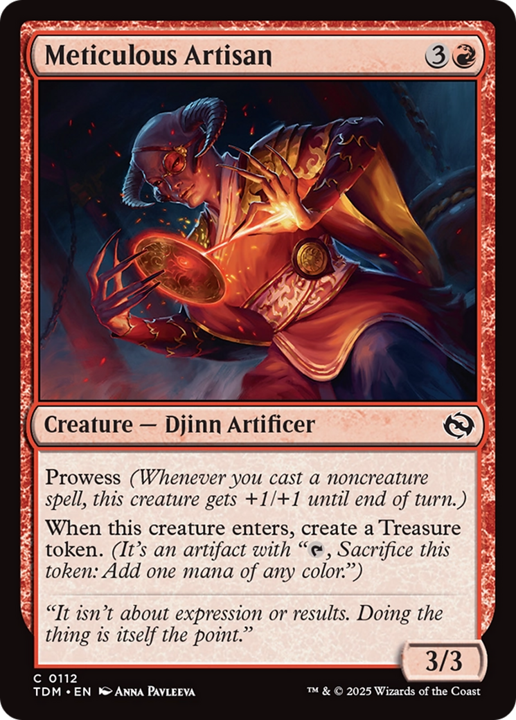 Meticulous Artisan [Tarkir: Dragonstorm] | Boutique FDB TCG