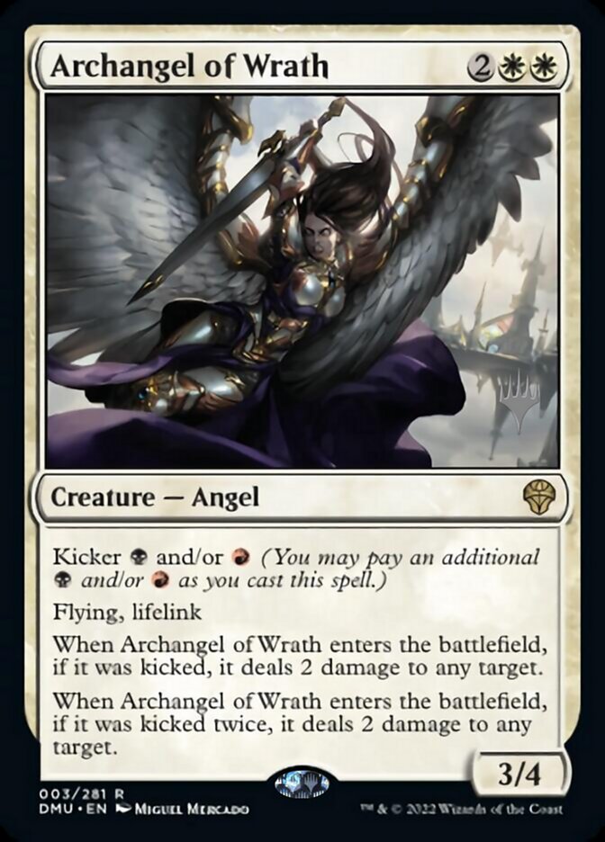 Archangel of Wrath (Promo Pack) [Dominaria United Promos] | Boutique FDB TCG