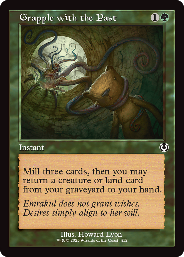 Grapple with the Past (Retro Frame) [Innistrad Remastered] | Boutique FDB TCG