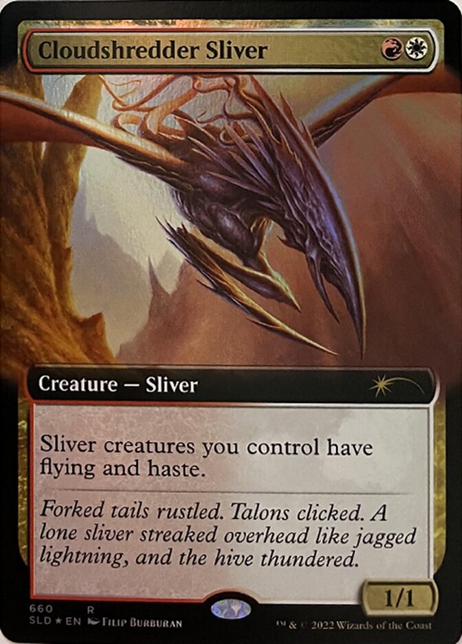 Cloudshredder Sliver (Extended Art) [Secret Lair Drop Promos] | Boutique FDB TCG