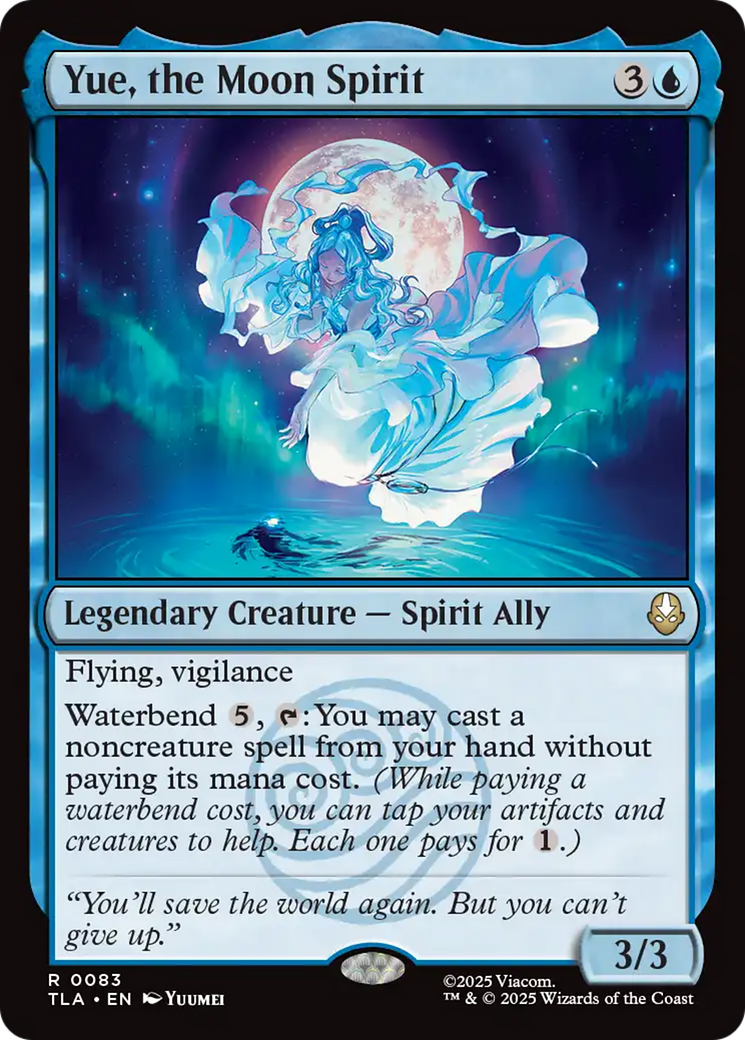 Yue, the Moon Spirit [Avatar: The Last Airbender] | Boutique FDB TCG