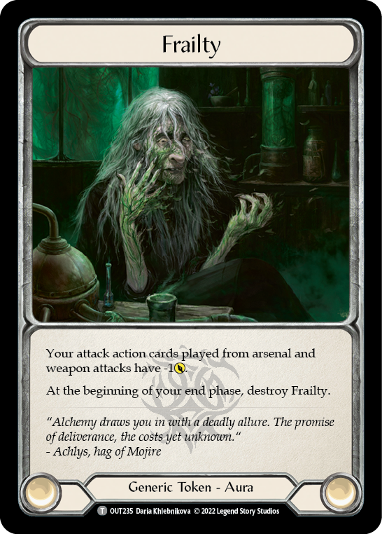 Frailty [OUT235] (Outsiders) | Boutique FDB TCG