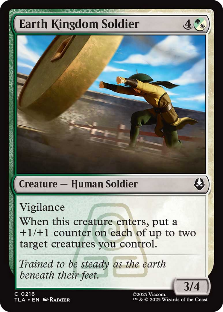Earth Kingdom Soldier [Avatar: The Last Airbender] | Boutique FDB TCG