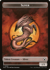 Saproling // Sliver Double-Sided Token [The List] | Boutique FDB TCG