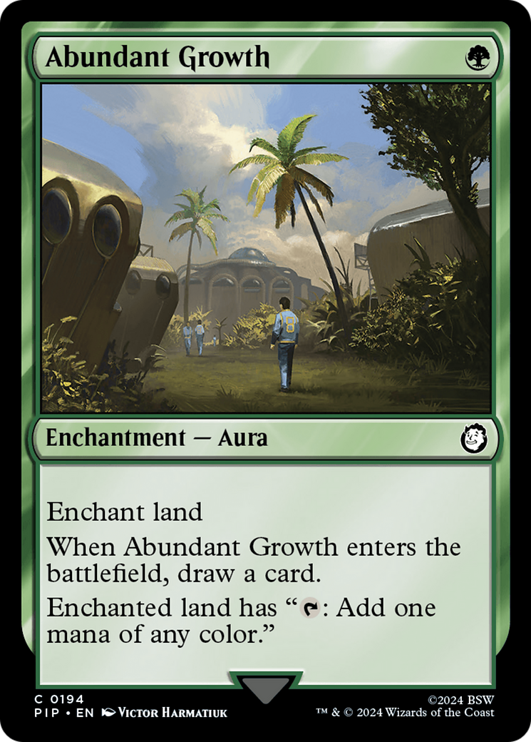 Abundant Growth [Fallout] | Boutique FDB TCG