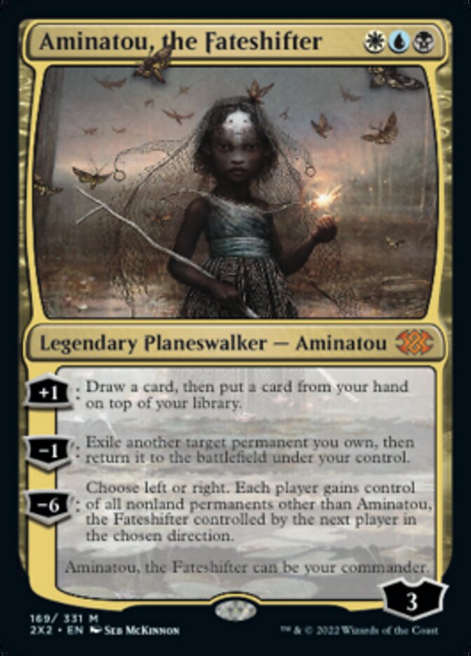 Aminatou, the Fateshifter [Double Masters 2022] | Boutique FDB TCG